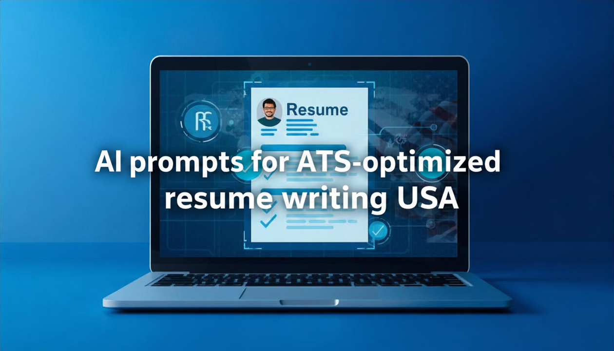 AI prompts for ATS-optimized resume writing USA