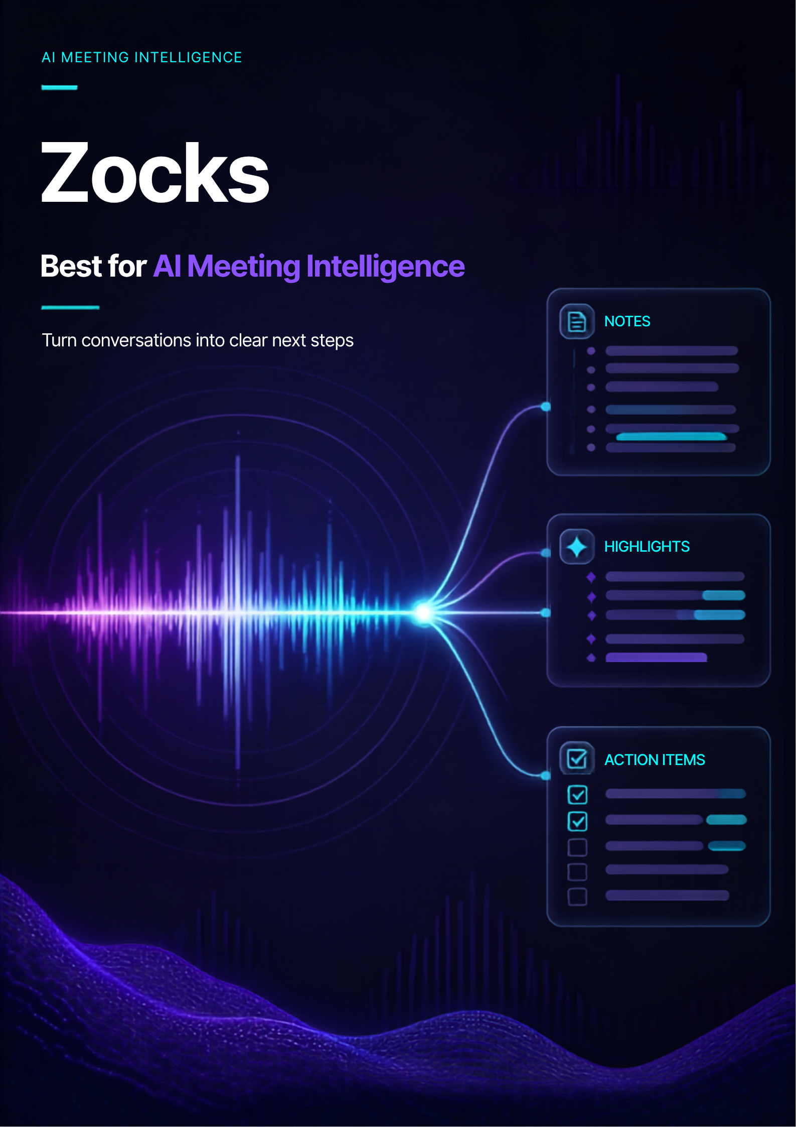Zocks — Best for AI Meeting Intelligence