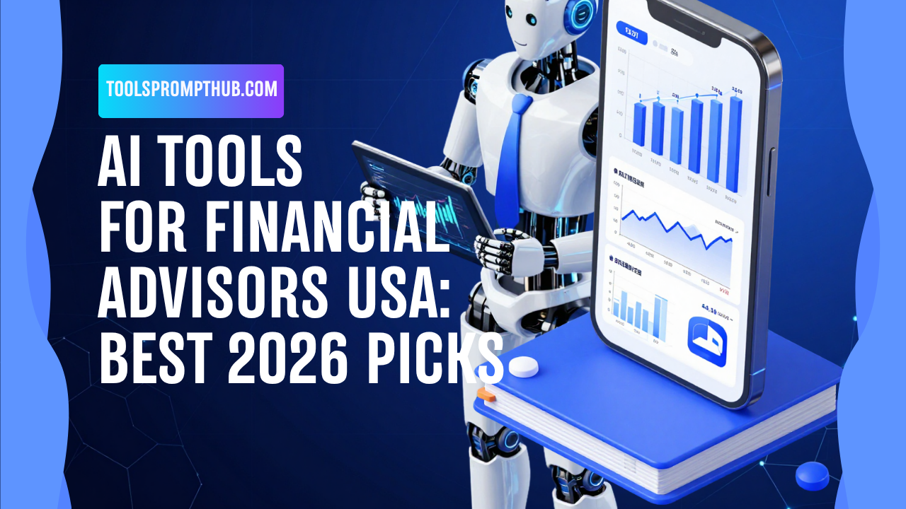 AI tools for financial advisors in the USA helping with client meetings, planning, CRM, and compliance