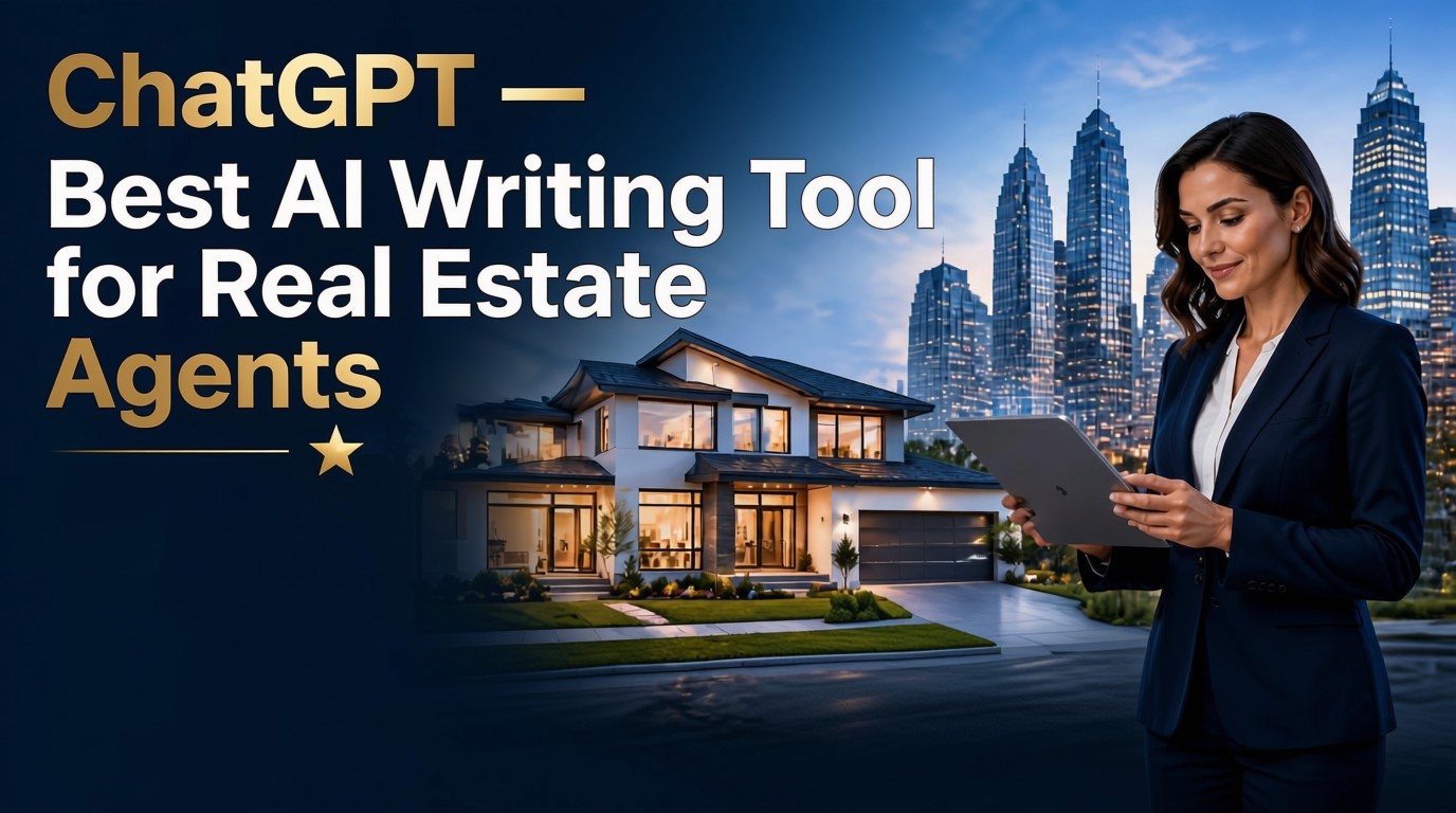 ChatGPT — Best AI Writing Tool for Real Estate Agents