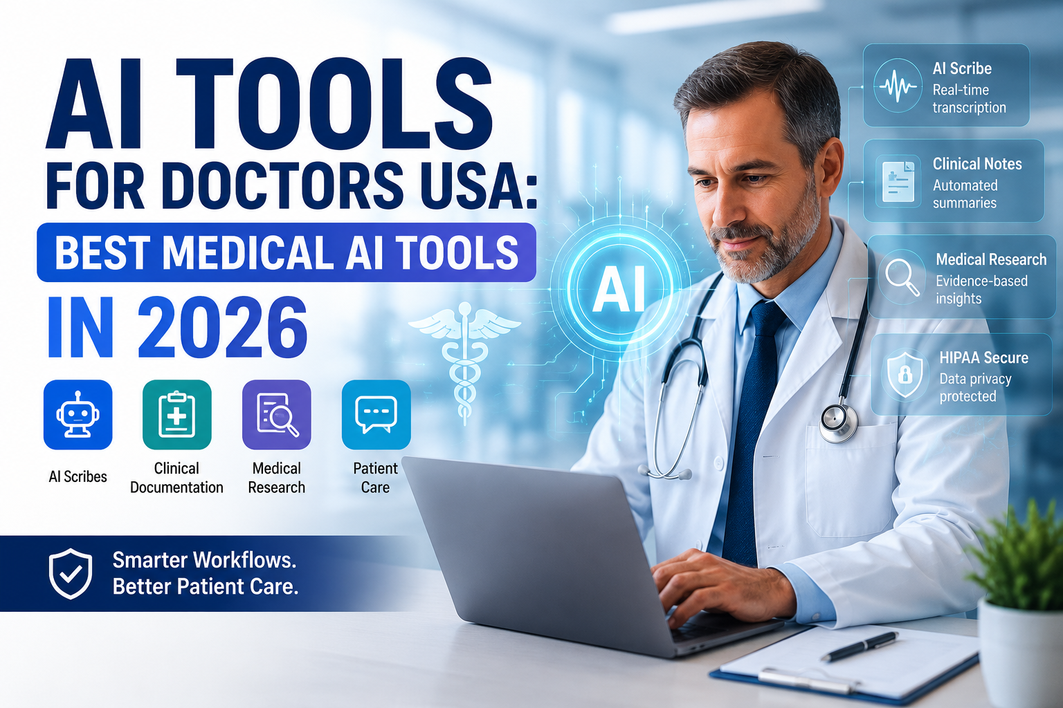 AI Tools for Doctors USA: Best Medical AI Tools in 2026