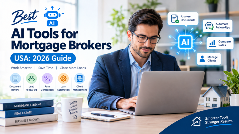 AI tools for mortgage brokers USA 2026