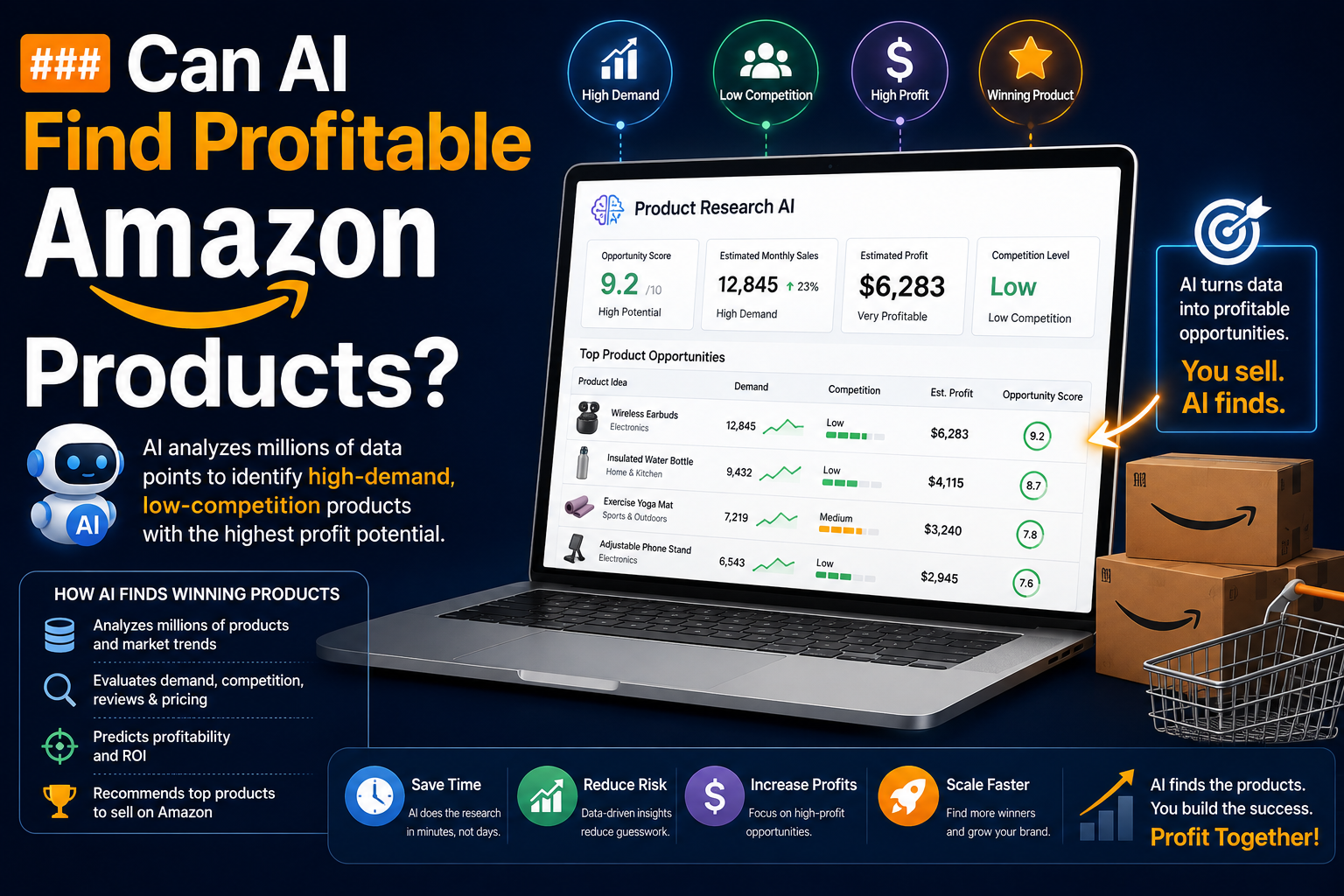 Can AI find profitable Amazon products?