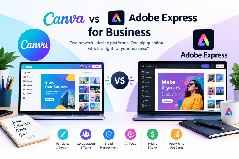 Introduction: Canva vs Adobe Express for Business