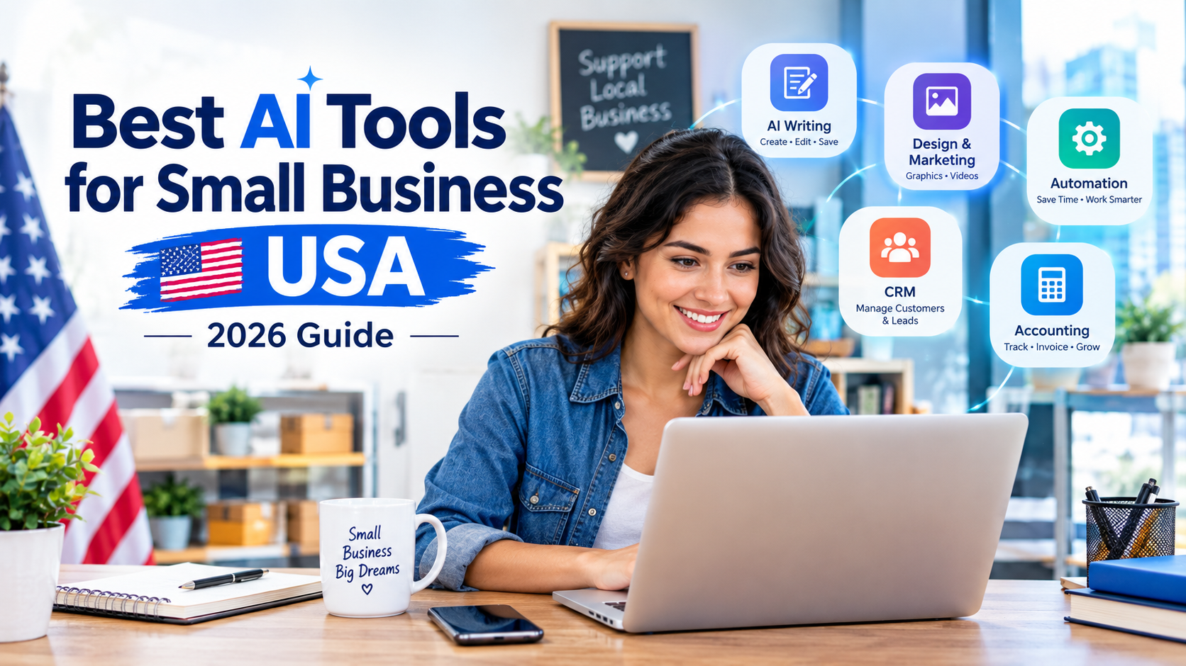 Best AI Tools for Small Business USA