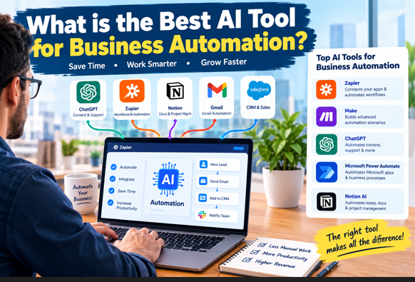 What is the best AI tool for business automation?