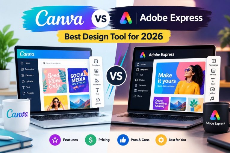 Canva vs Adobe Express: Best Design Tool for 2026