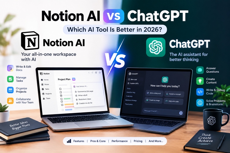 Notion AI vs ChatGPT: Which AI Tool Is Better in 2026?