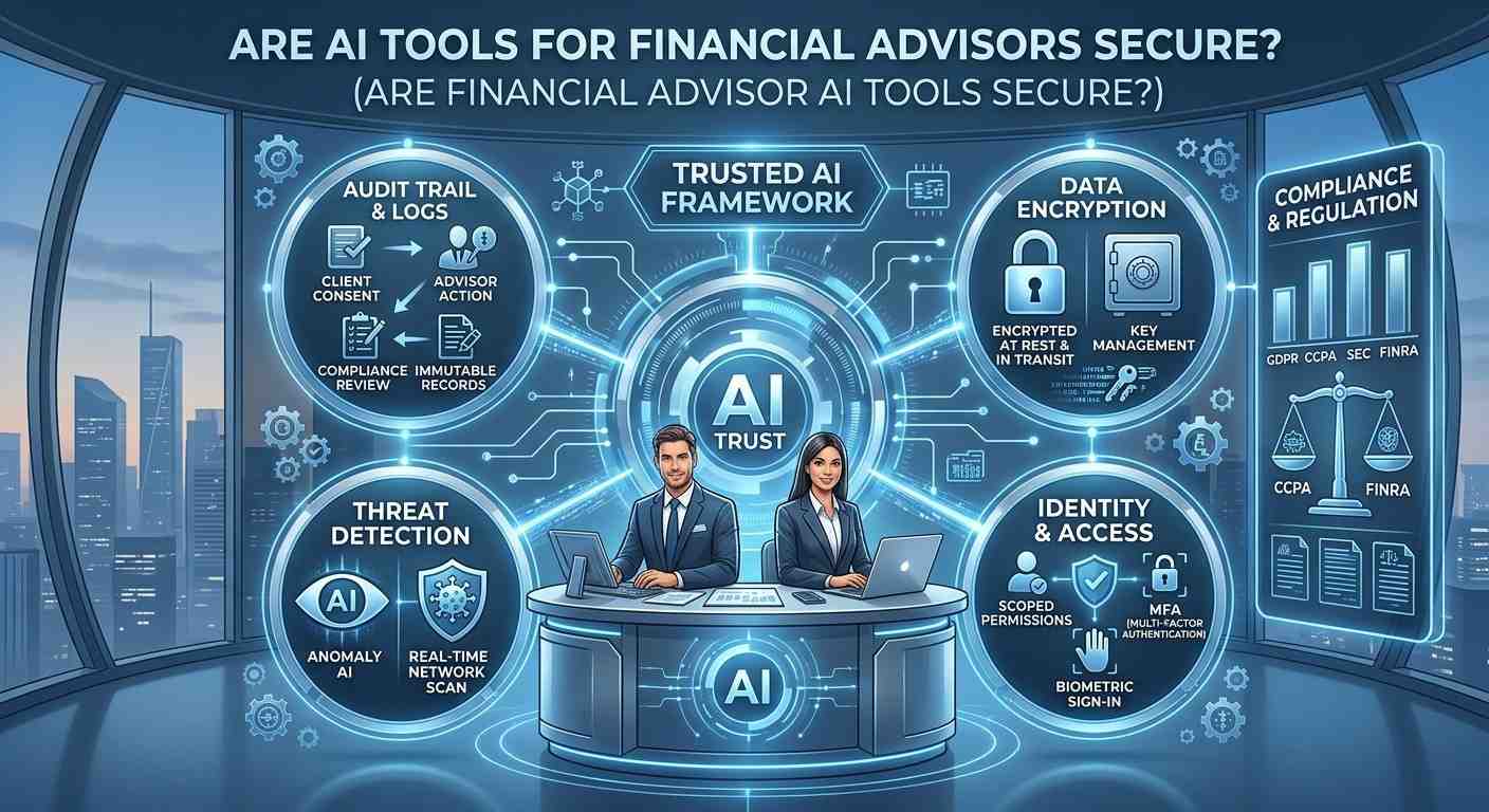. Are AI tools for financial advisors secure?