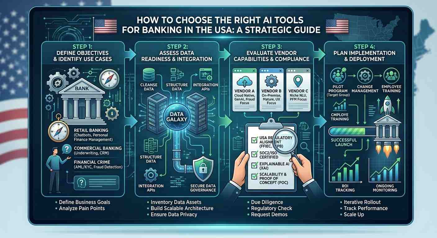 How to Choose the Right AI Tools for Banking in the USA