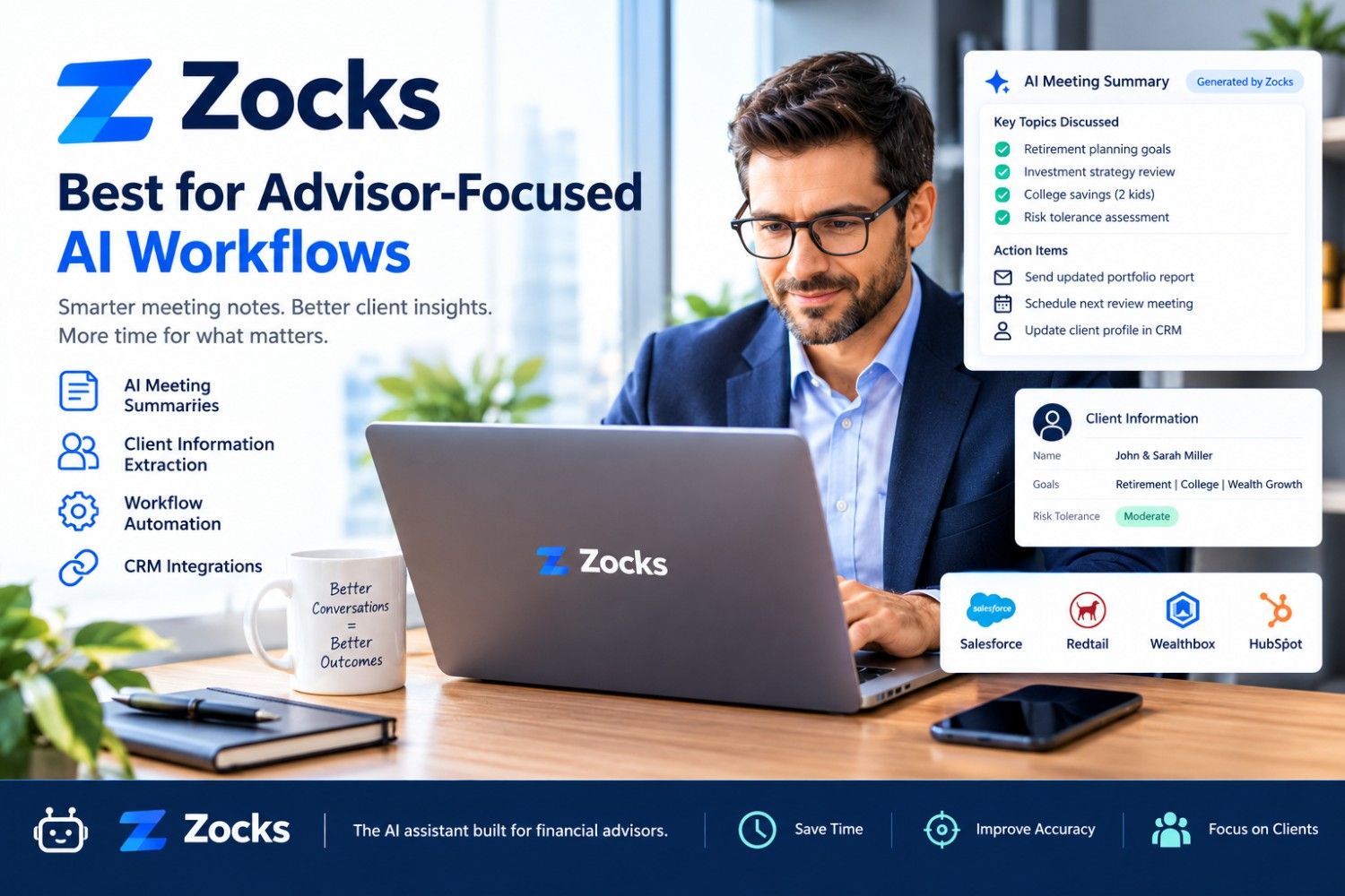 Zocks — Best for Advisor-Focused AI Workflows